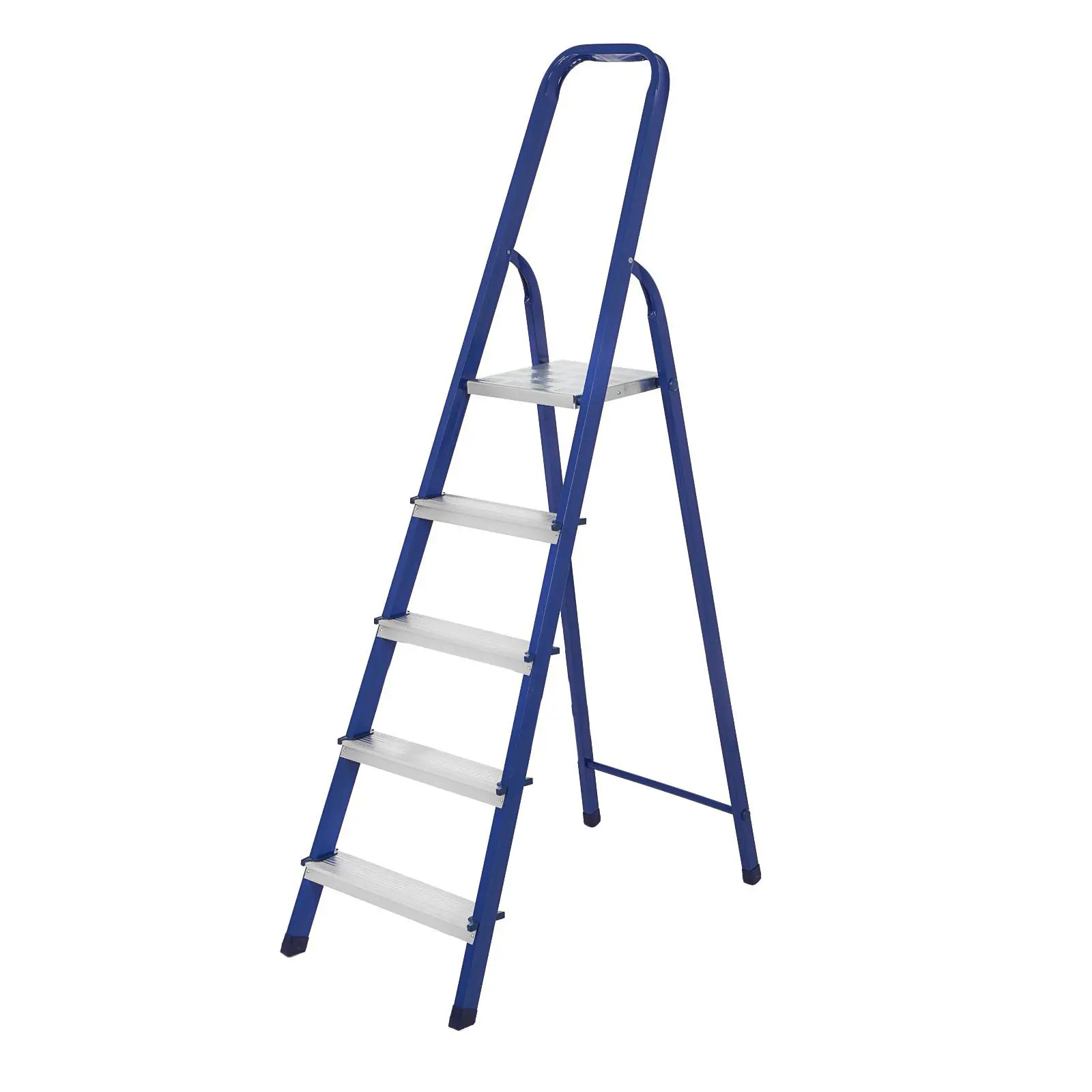 Изображение товара Стремянка стальная Tundra 4590967 5 ступеней максимальная нагрузка 150 кг