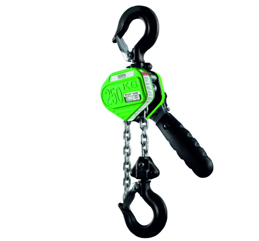 Изображение товара Ручная рычажная таль HITCH LHM104-G мини до 250 кг компактная и надежная