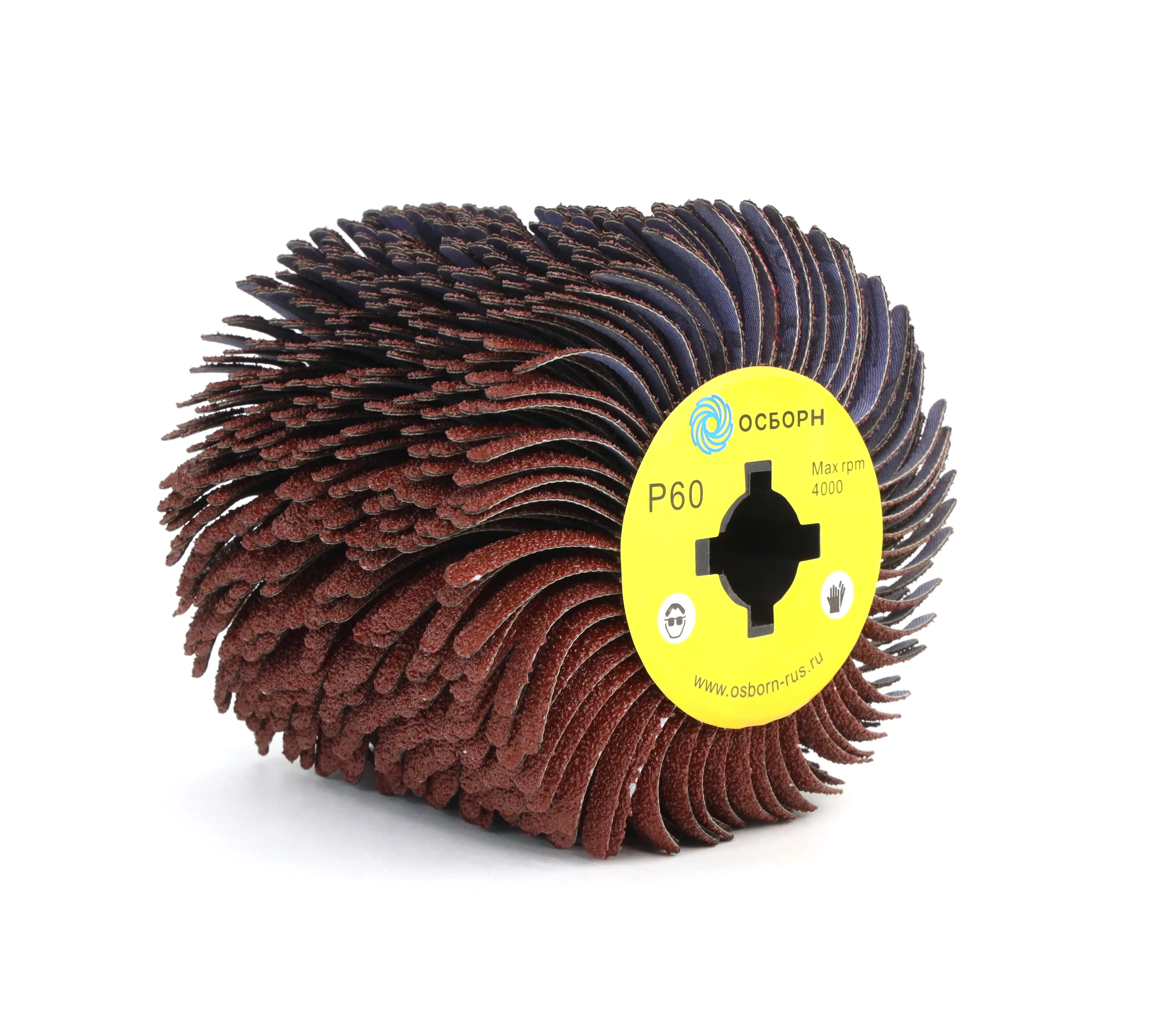 Изображение товара Кордщетка цилиндр для щеточной машины Осборн 6-051 P60 19x110 мм