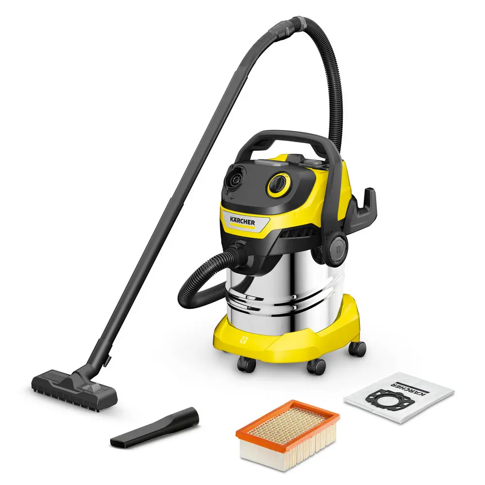 Изображение товара Профессиональный пылесос KARCHER WD 5 S V-25/5/22 1000Вт 25 л
