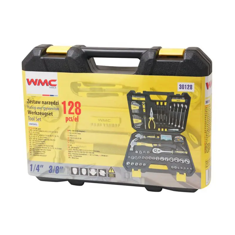 Изображение товара Набор инструментов WMC Tools WMC-30128, 128 предм.