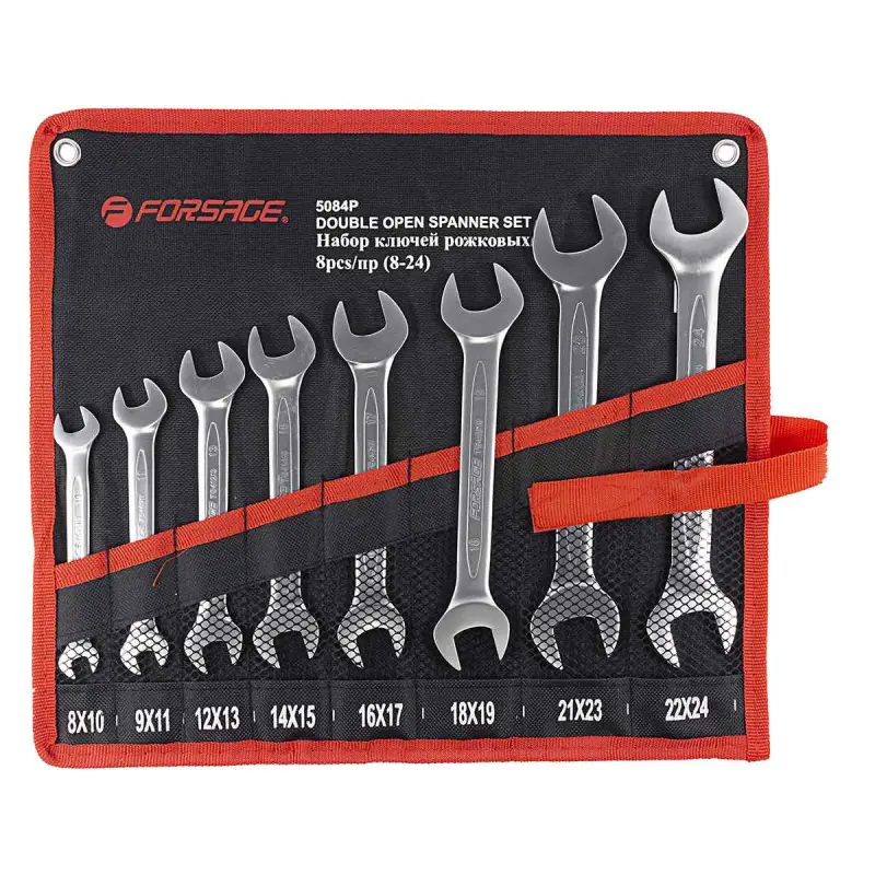 Изображение товара Набор ключей рожковых Forsage F-5084P 8 предметов