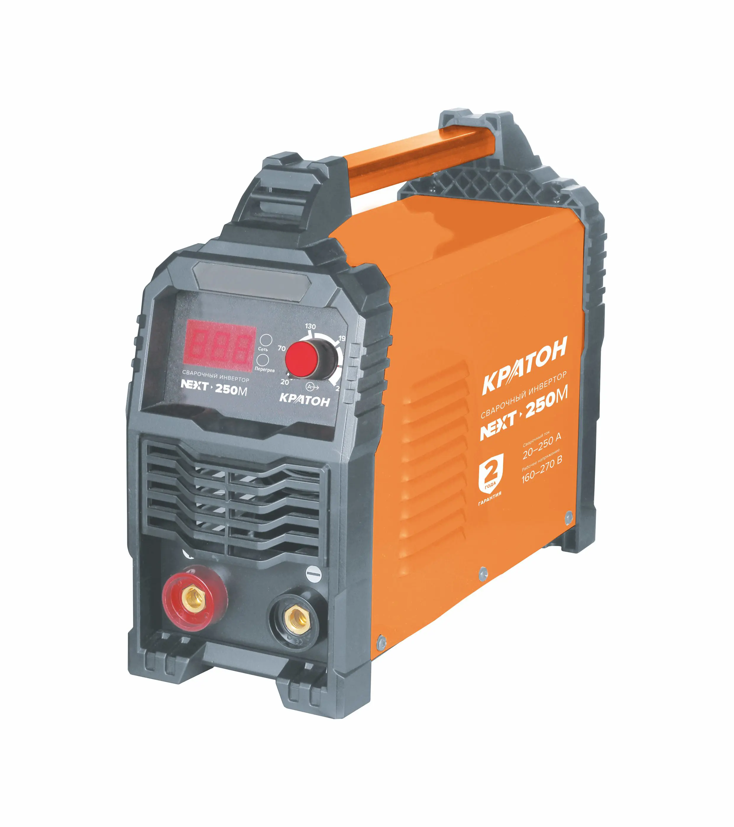 Изображение товара Сварочный инвертор Кратон NEXT-250М для MMA сварки 250A с дисплеем и защитой