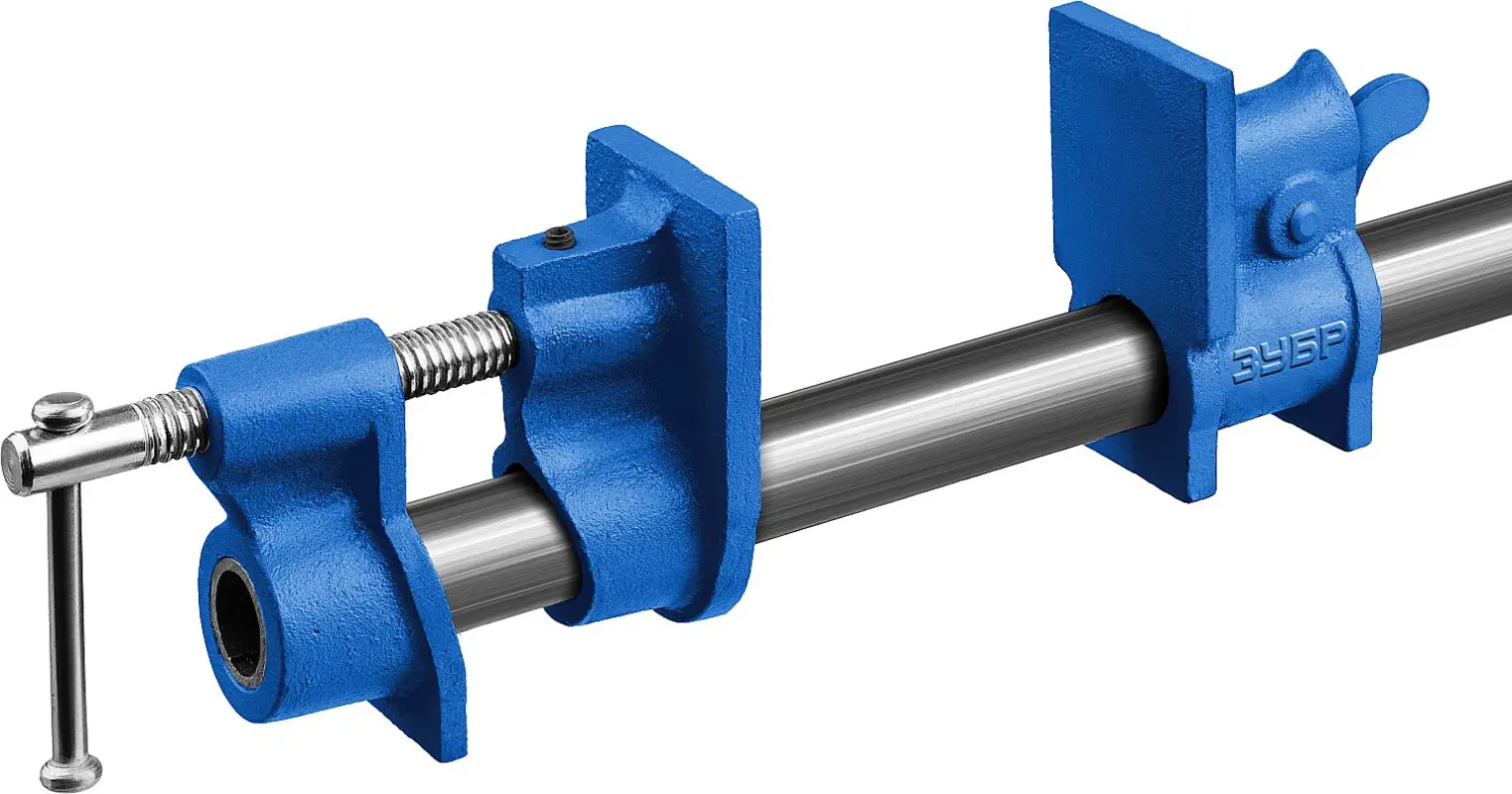 Изображение товара Струбцина трубная ЗУБР 32305-12 длина 2000 мм для дерева и металла