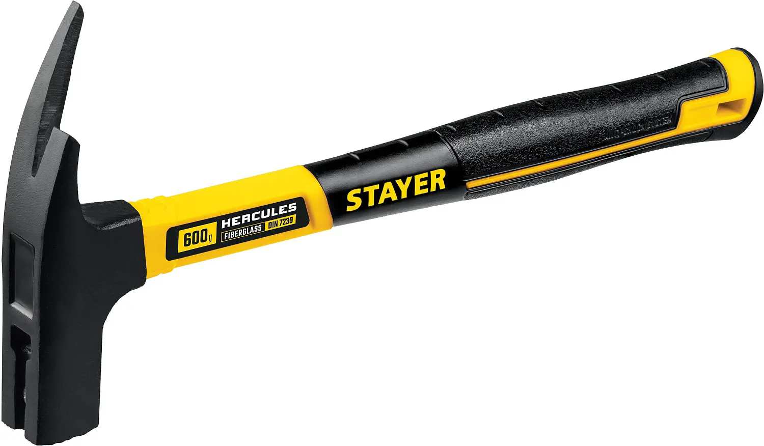Изображение товара Молоток кровельщика STAYER Hercules 20201, кованая голова 600 г, фиберглассовая рукоять