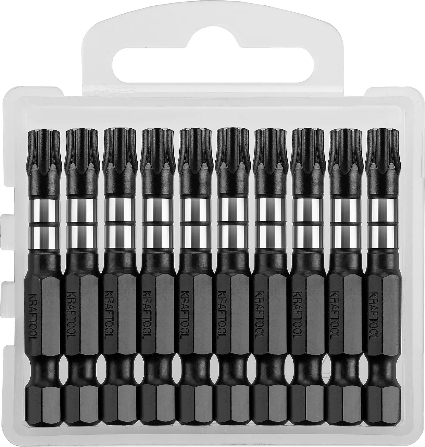 Изображение товара Бита ударная магнитная Kraftool 26195-30-50-S10 T30x50 мм, 10 шт