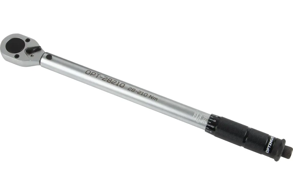 Изображение товара Ключ динамометрический Optimus OPT-28210 1/2 дюйм 28x210 Нм