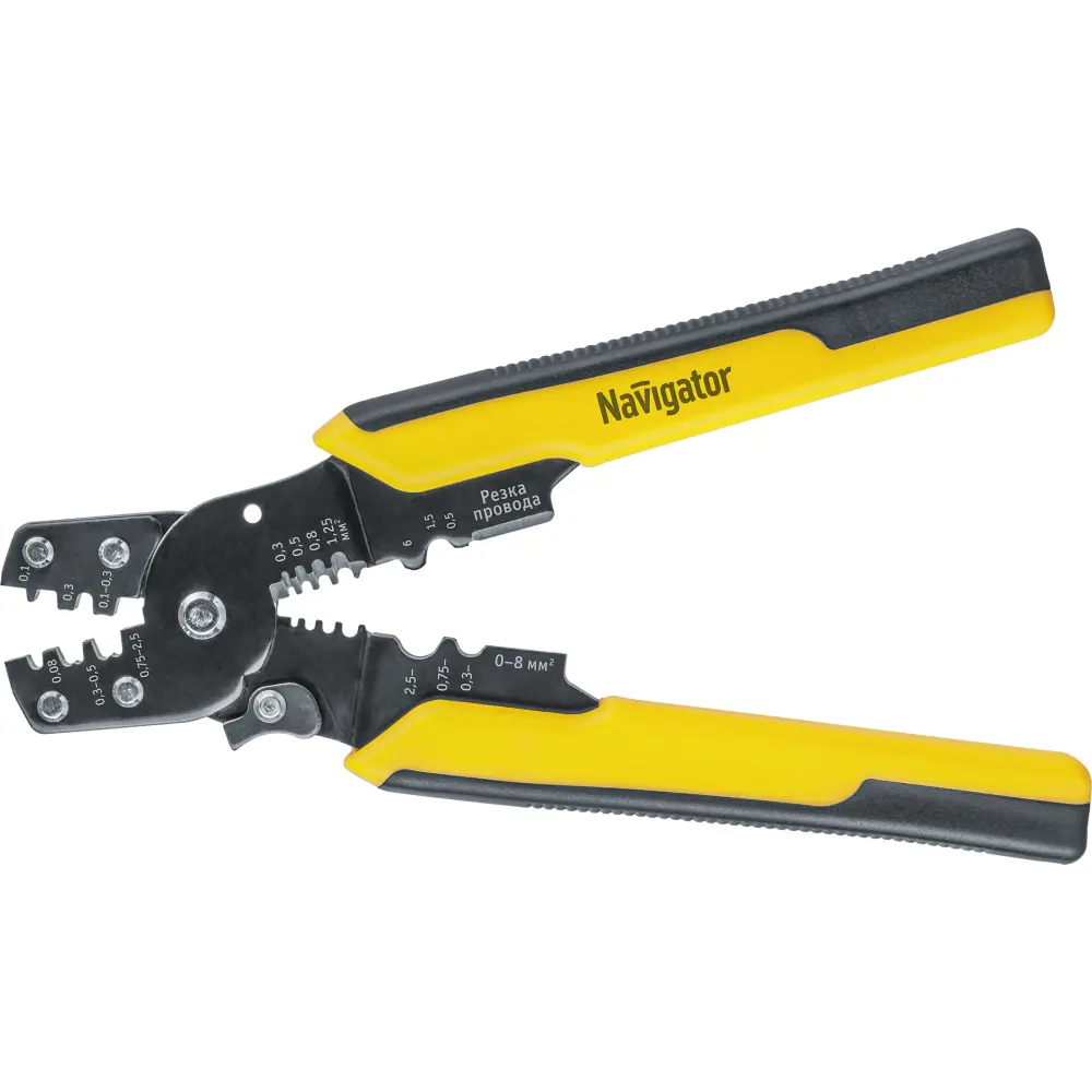 Изображение товара Многофункциональные пресс-клещи Navigator 80 445 NHT-Pkm02-4v1