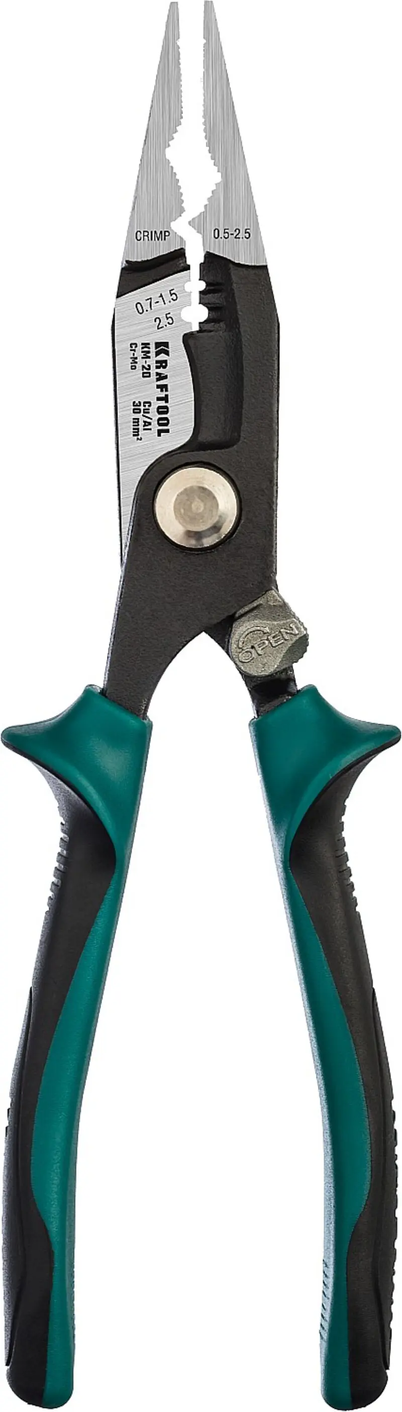 Изображение товара Плоскогубцы комбинированные Kraftool KM-20 230 мм для профессиональных работ