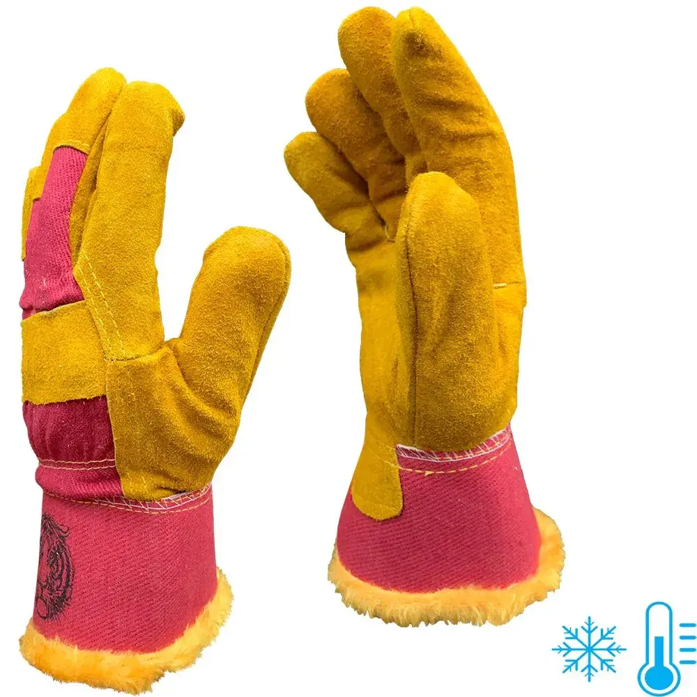 Изображение товара Краги сварщика спилковые Master-Pro Сибирь 9920-KWS/HB-S, размер 10, утепленные