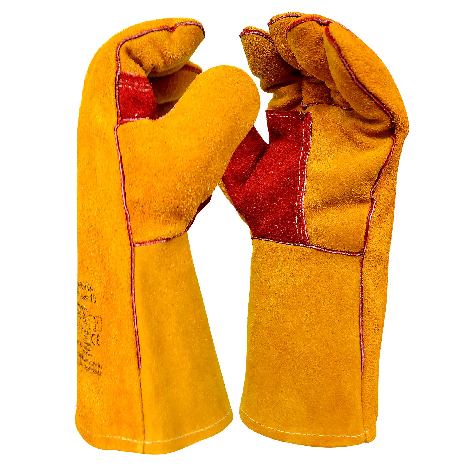 Изображение товара Краги сварщика Arcticus 200540-s2-11, спилок, усилены, 2 пары, размер 11