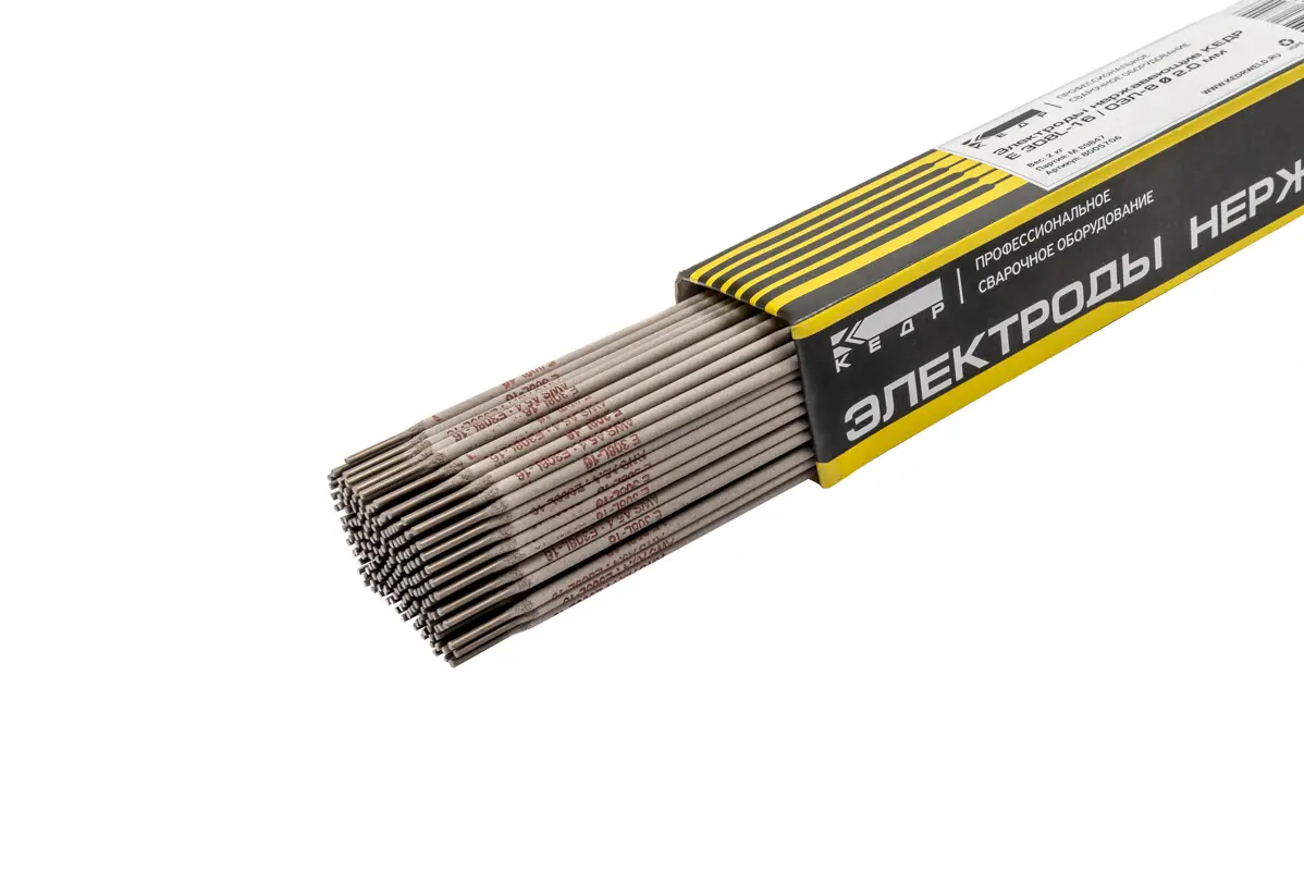 Изображение товара Электрод сварочный для нержавеющей стали ОЗЛ-8 Кедр 2 мм 2 кг