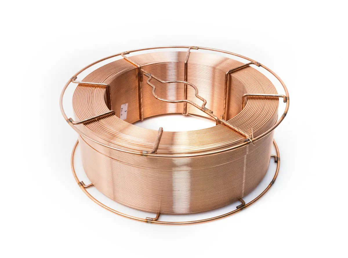 Изображение товара Проволока сварочная омедненная Кедр ER70S-6 1.2 мм 18 кг