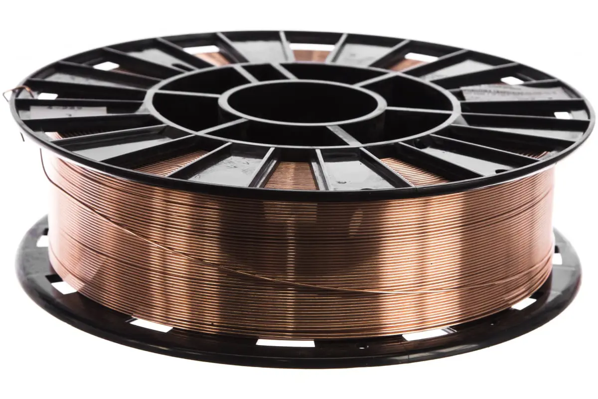 Изображение товара Проволока омедненная сварочная ER70S-6 1 мм 5 кг КЕДР Россия