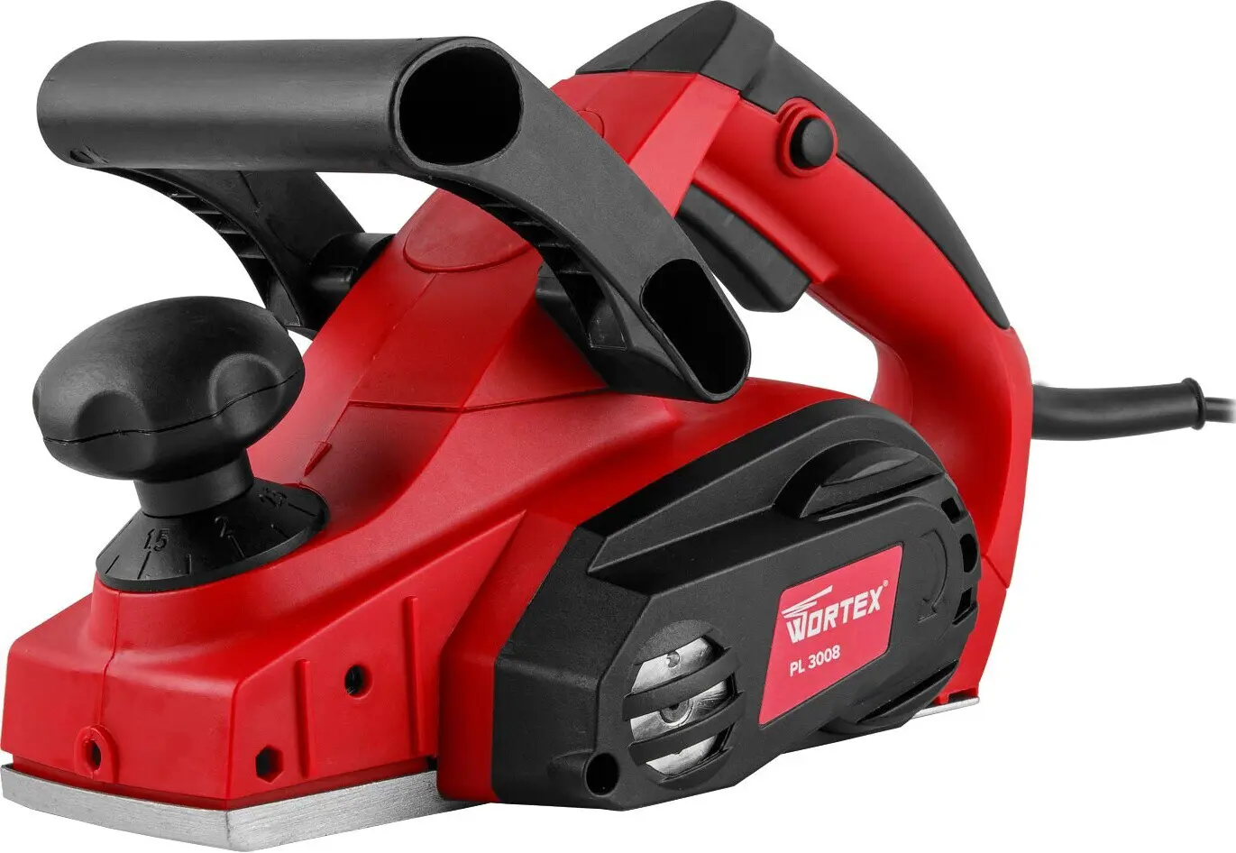 Изображение товара Электрорубанок WORTEX PL 3008 810 Вт, ширина 82 мм, регулировка