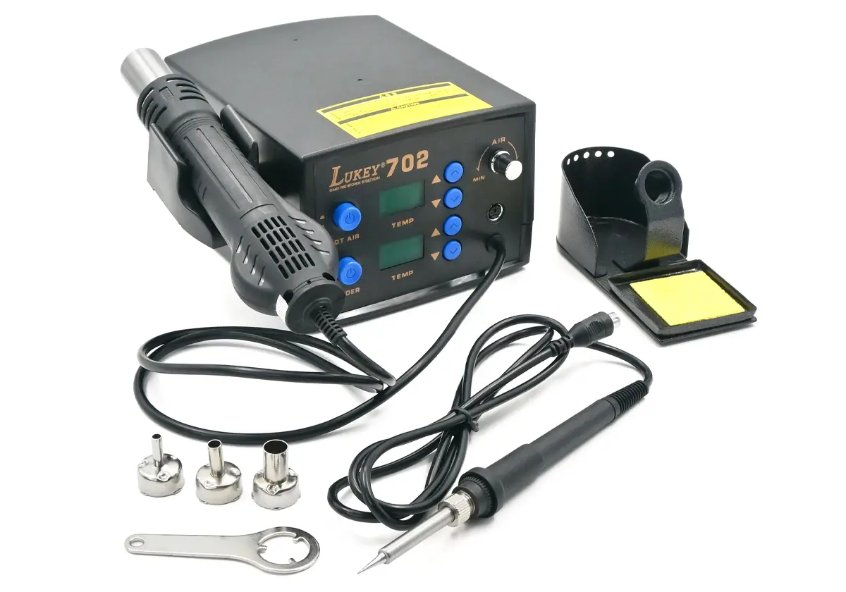 Изображение товара Паяльная станция Lukey 702 М0010568, 750 Вт