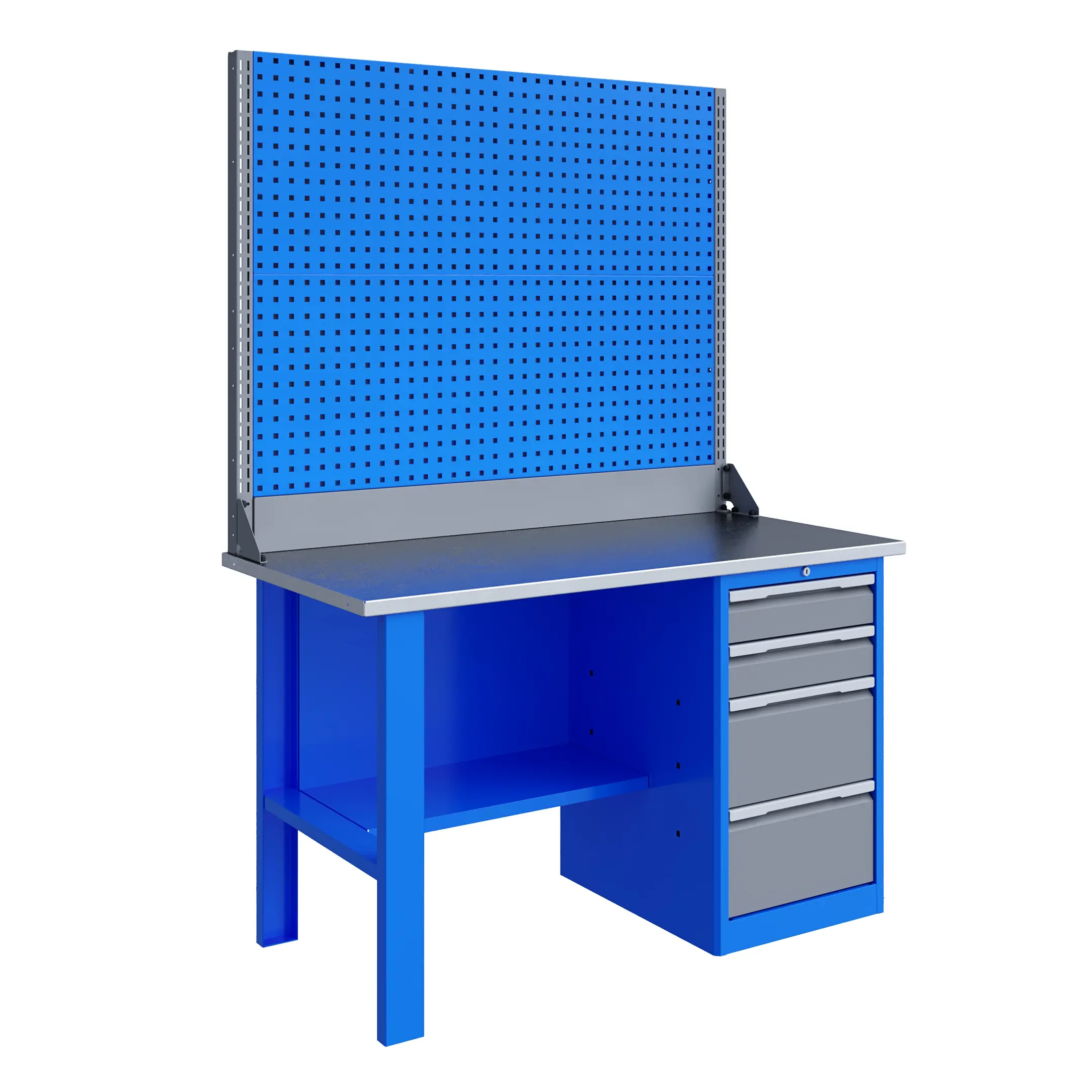 Изображение товара Верстак стационарный Верстакофф TNC 141.13.2-2, максимальная нагрузка до 750 кг