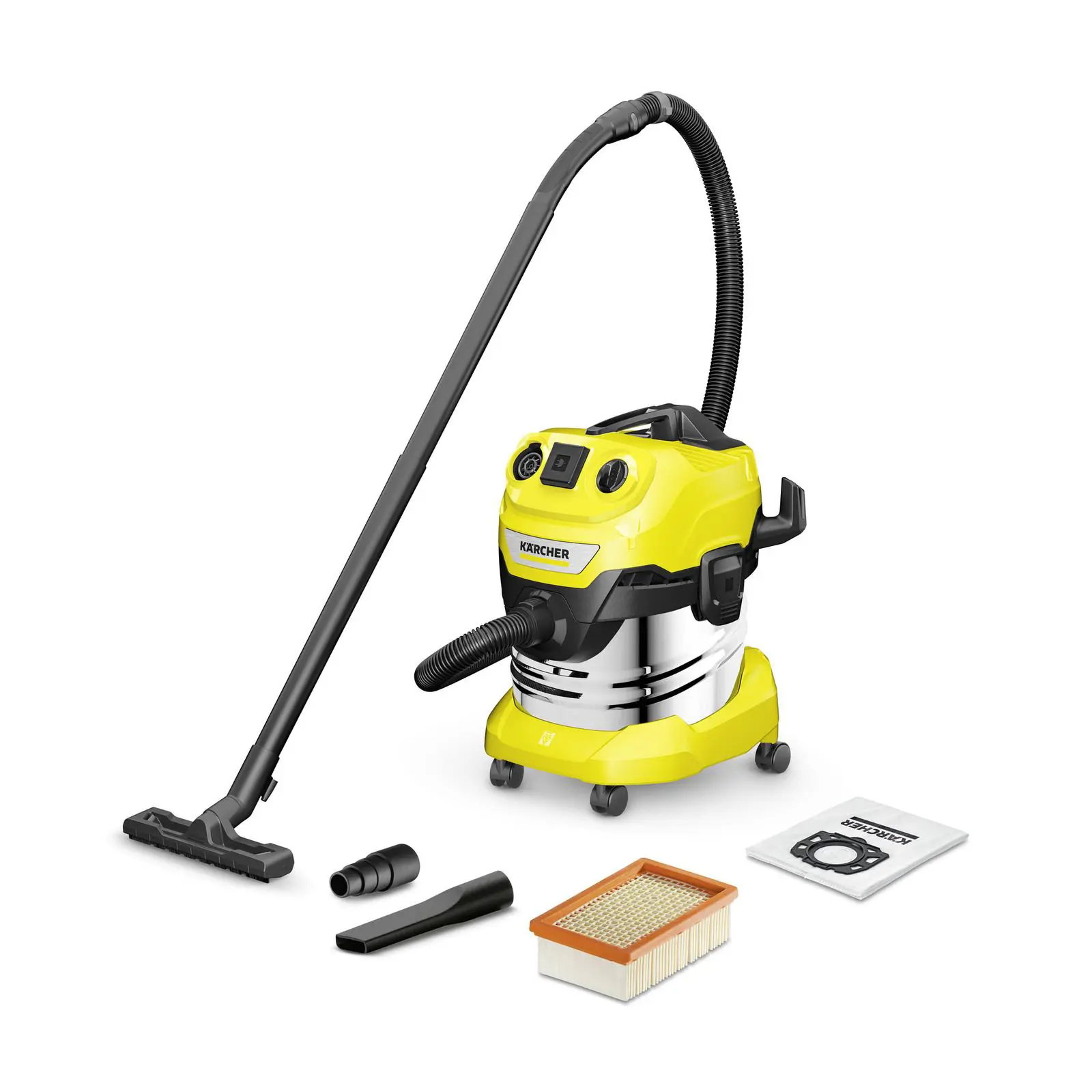 Изображение товара Пылесос строительный Karcher WD 4 P S V-20/5/22, 1000 Вт, 20 л