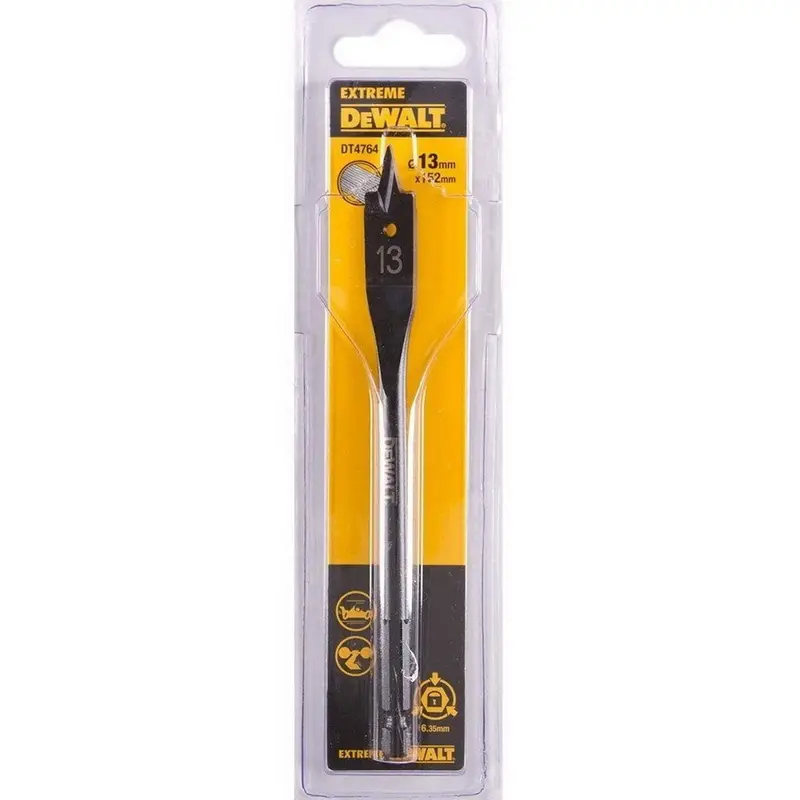 Изображение товара Дерево сверло перовое Dewalt 6.35x152 мм DT4764-QZ Китай