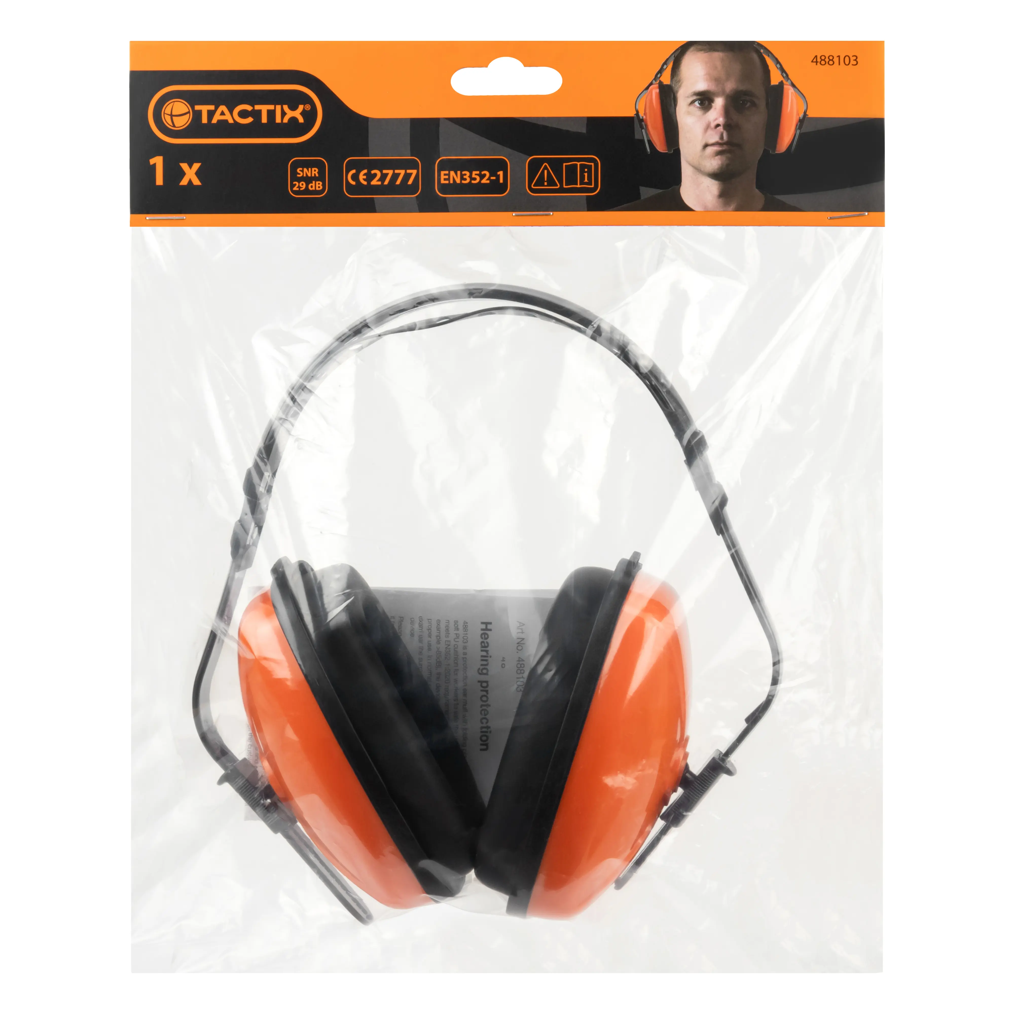 Изображение товара Наушники защитные противошумные Tactix 488103