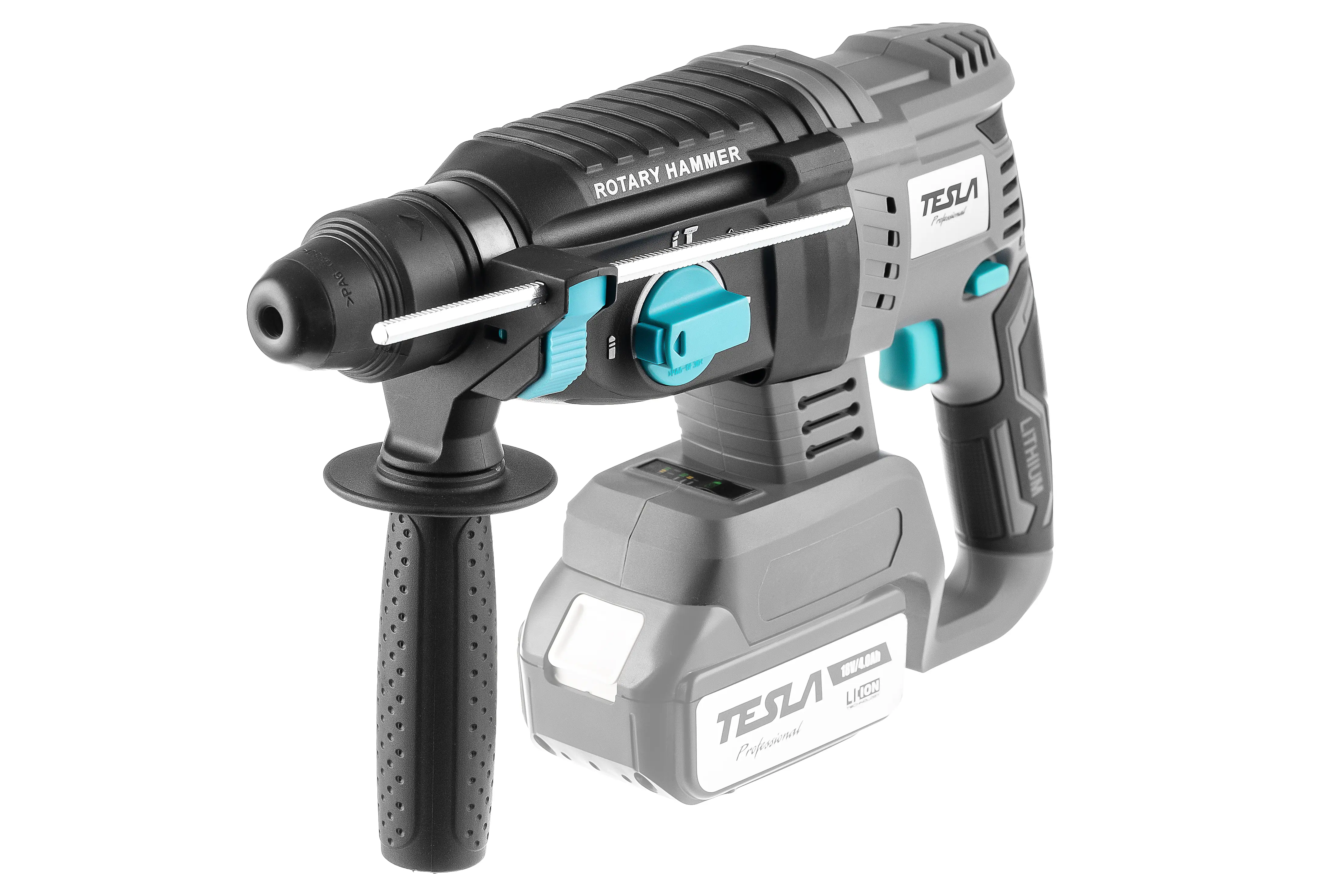 Изображение товара Перфоратор аккумуляторный Tesla TD18BL 18 В SDS Plus без АКБ и ЗУ