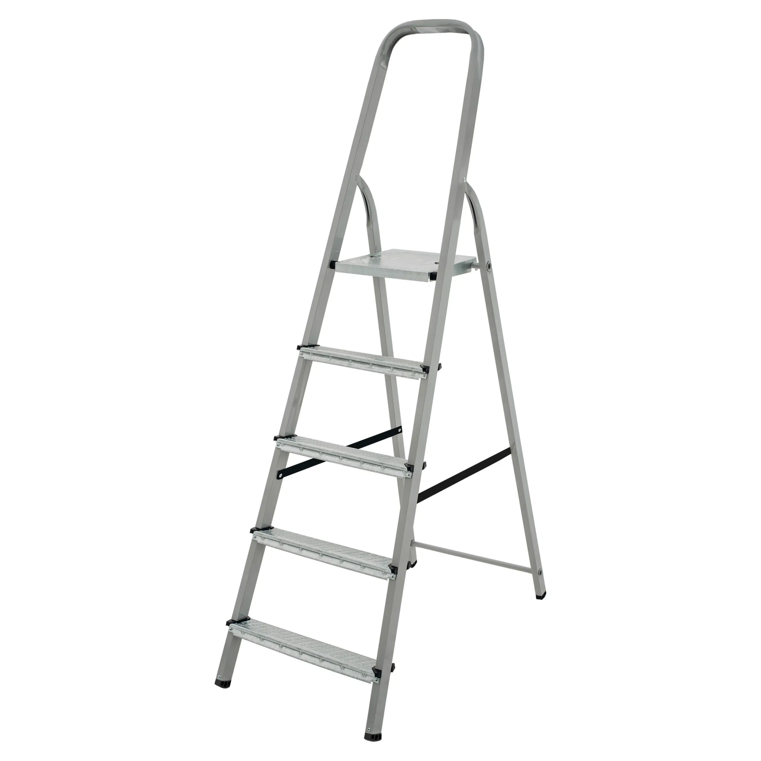 Изображение товара Стремянка стальная Новая Высота NV 1150 с 5 ступенями и нагрузкой 150 кг