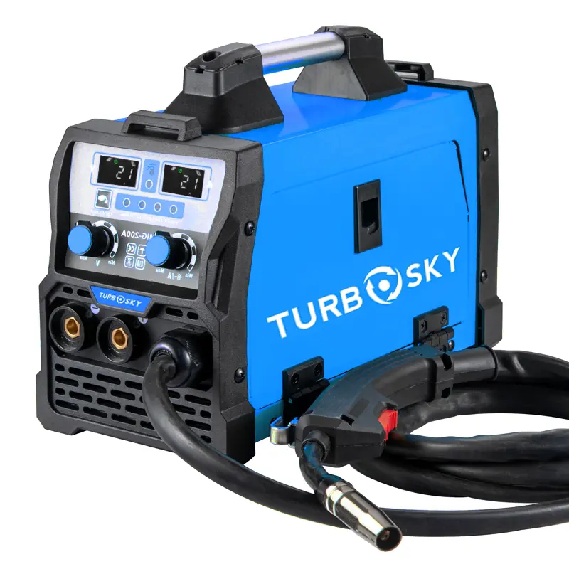 Изображение товара Сварочный полуавтомат инверторный Turbosky MIG-200А Мастер, 221 А, до 5 мм