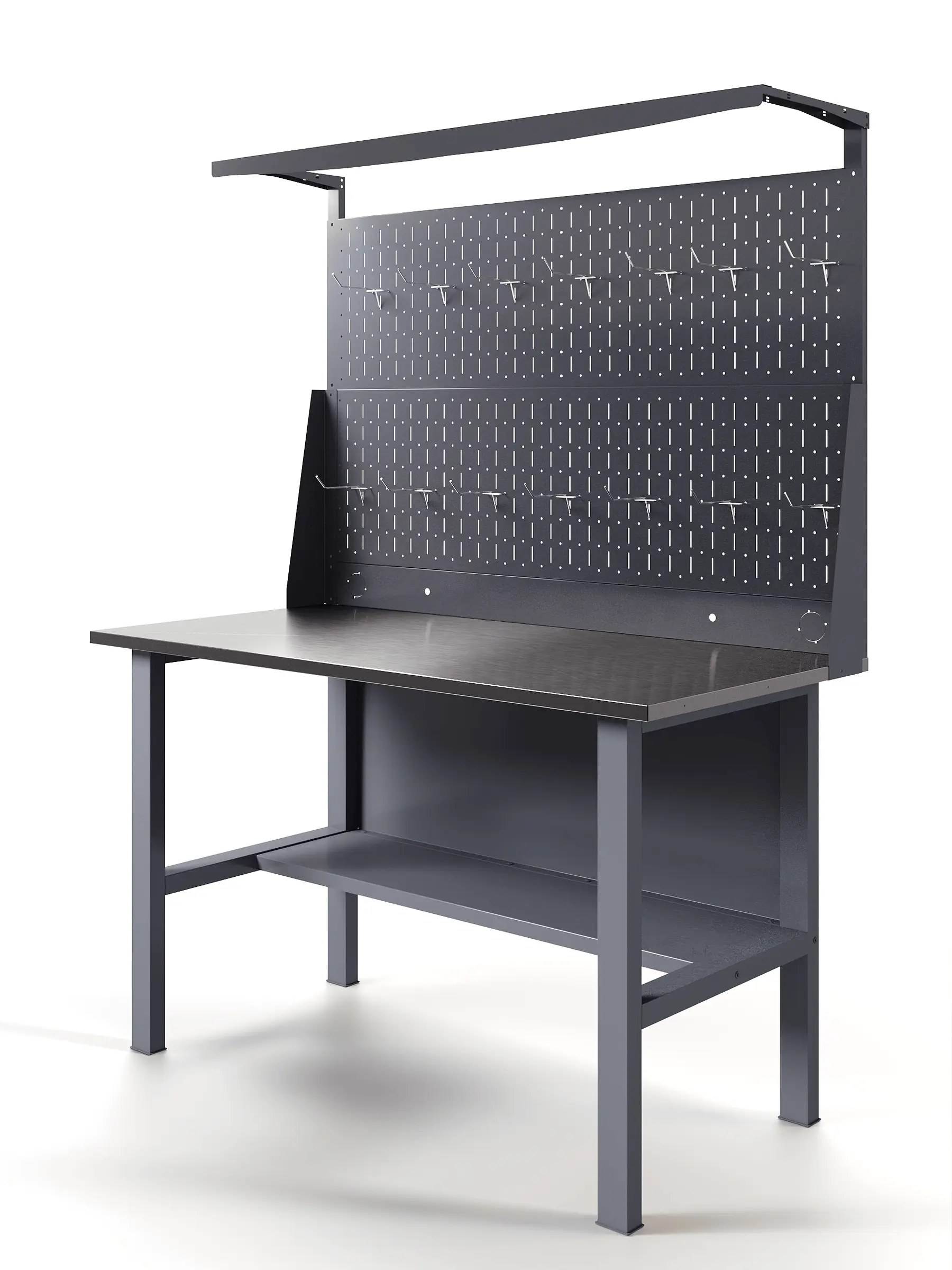 Изображение товара Верстак стационарный Greenberg Т0_P2_1400, максимаьная нагрузка до 300 кг