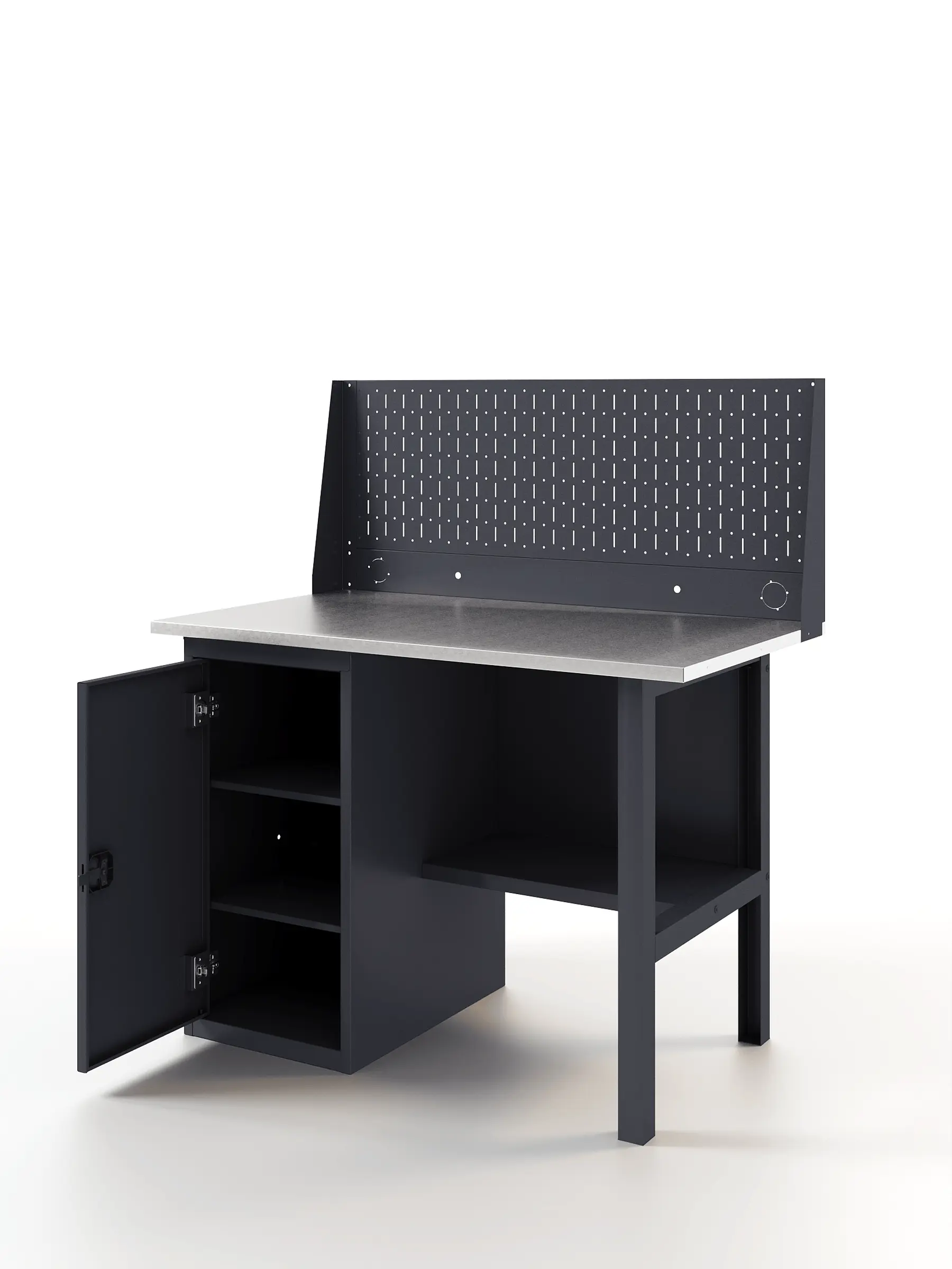 Изображение товара Верстак стационарный Greenberg Т1_P1_1200, максимаьная нагрузка до 300 кг