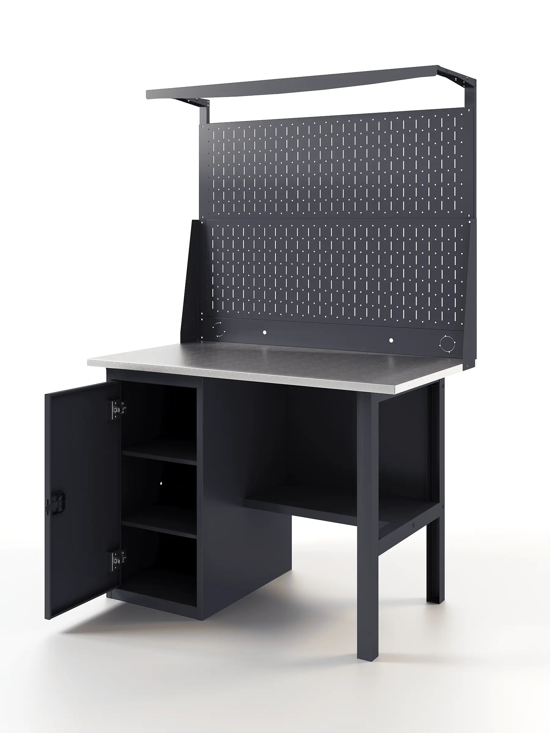 Изображение товара Стационарный верстак Greenberg Т1_P2_1200 для мастерской