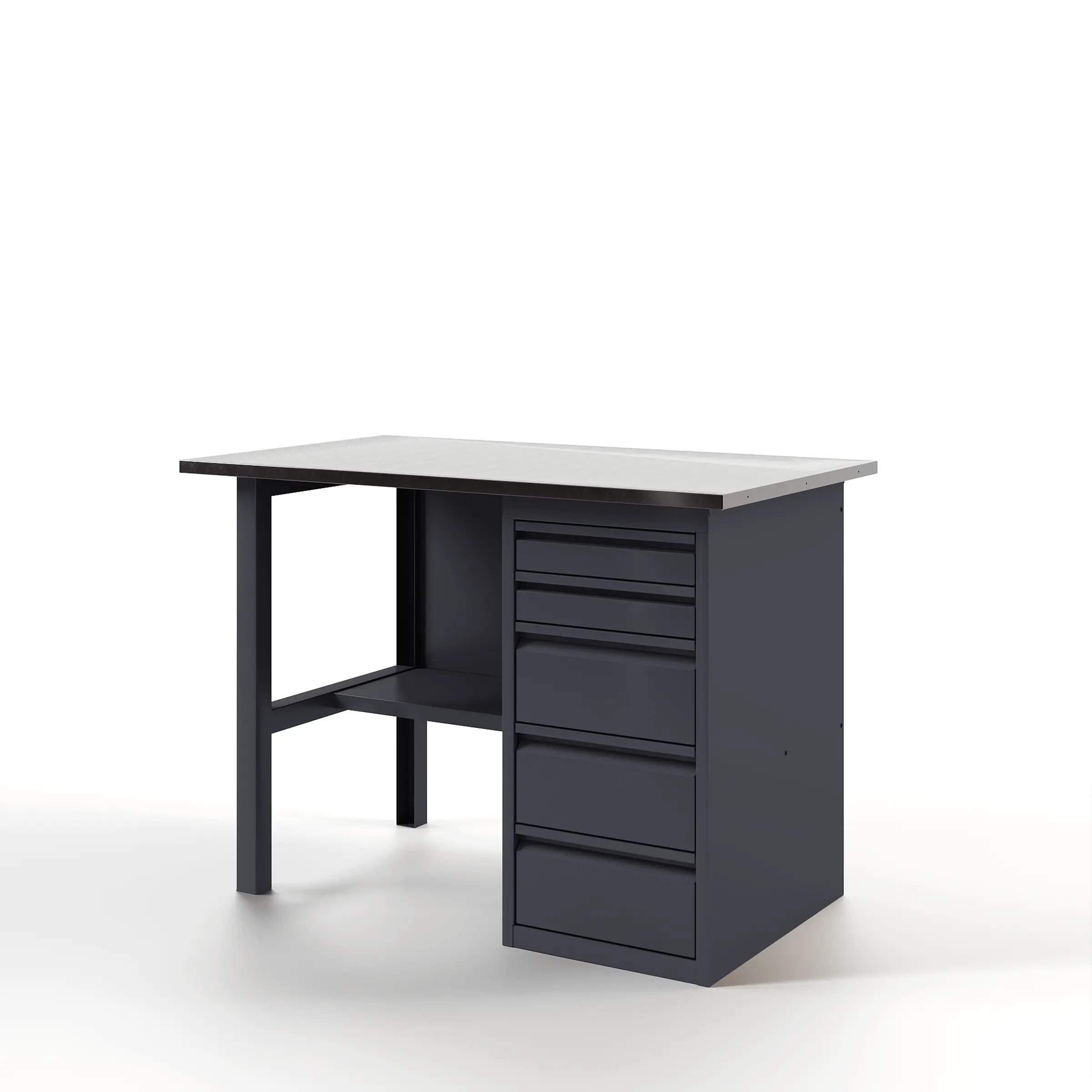 Изображение товара Верстак стационарный GREENBERG Y1 1200 300 кг сталь оцинкованный