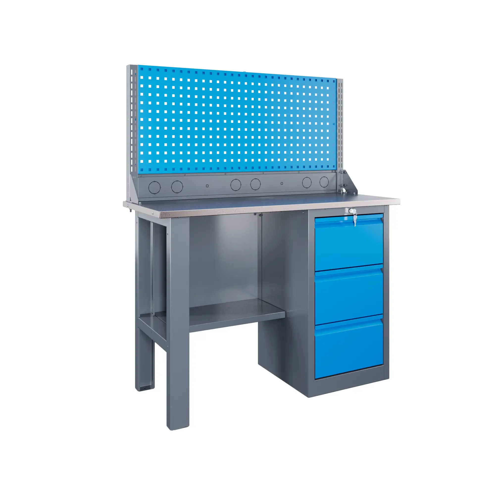 Изображение товара Верстак складной Верстакофф SLF 121.13.1-1R, максимальная нагрузка до 300 кг