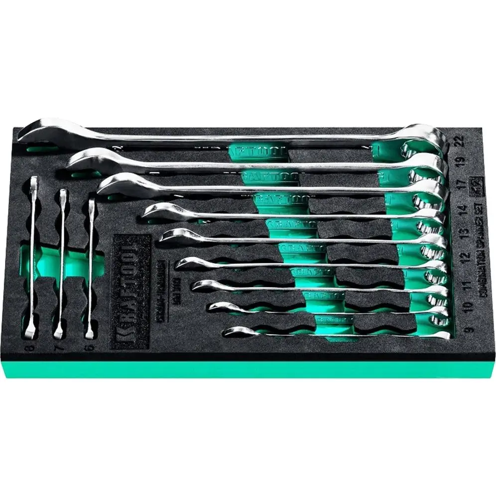 Изображение товара Набор ключей комбинированных Kraftool 27079-H12E 6-22 мм, 12 предметов