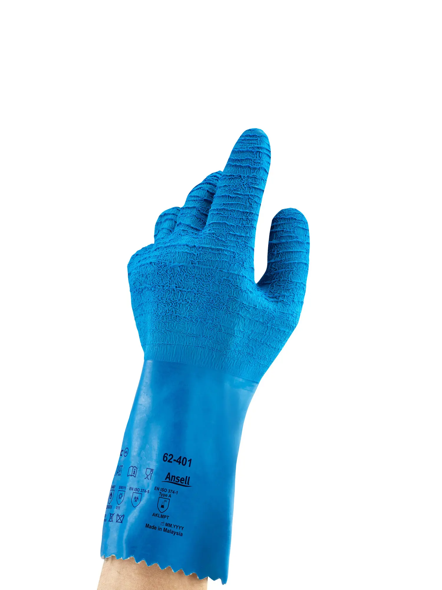 Изображение товара Перчатки латексные Ansell 62-401-10, размер 10/XL