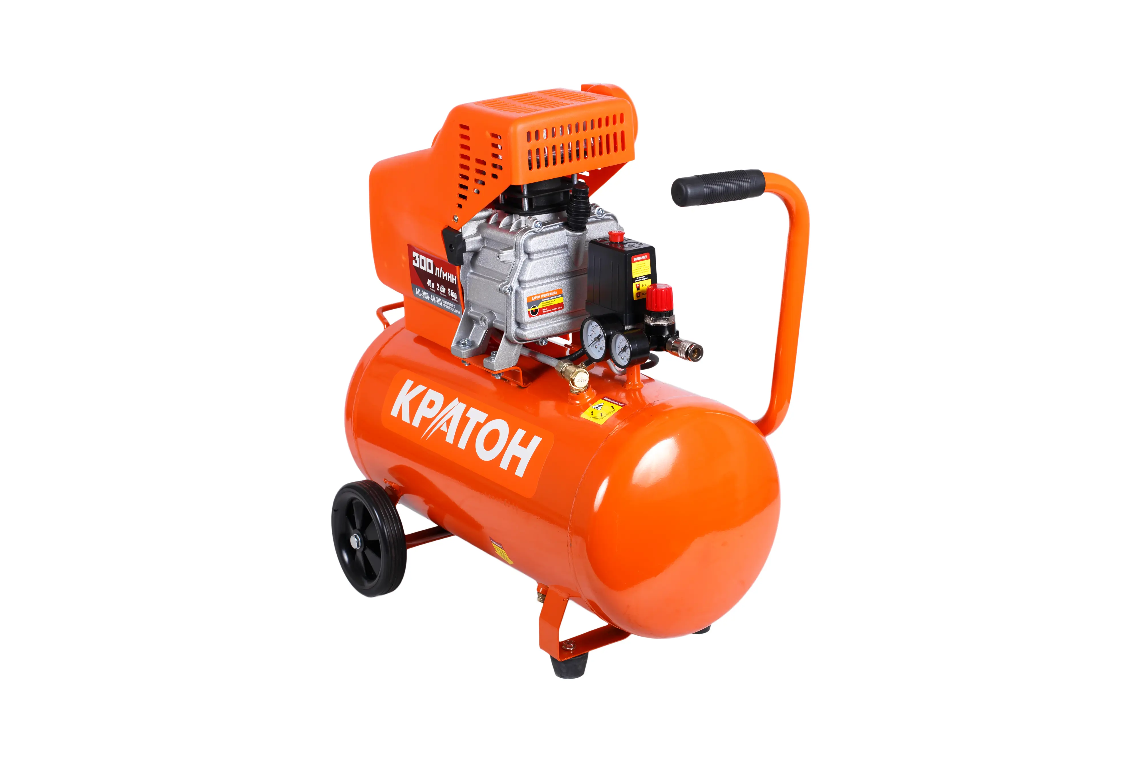 Изображение товара Компрессор поршневой масляный Кратон AC-300-40-DD, 300 л/мин