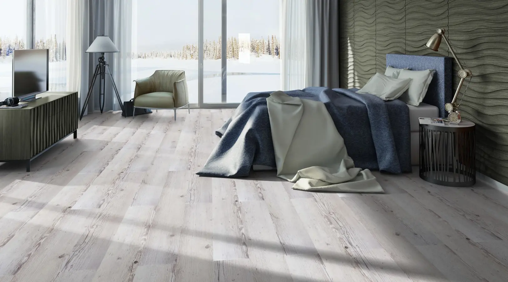 Изображение товара Ламинат Tarkett Robinson Ель Альпийская 33 класс толщина 8мм 2.01 м²