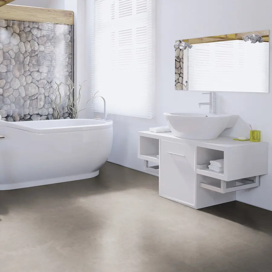 Изображение товара ПВХ плитка Wineo Stone Vision Concrete Chill 31 класс толщина 2 мм 3.34 м², цена за упаковку