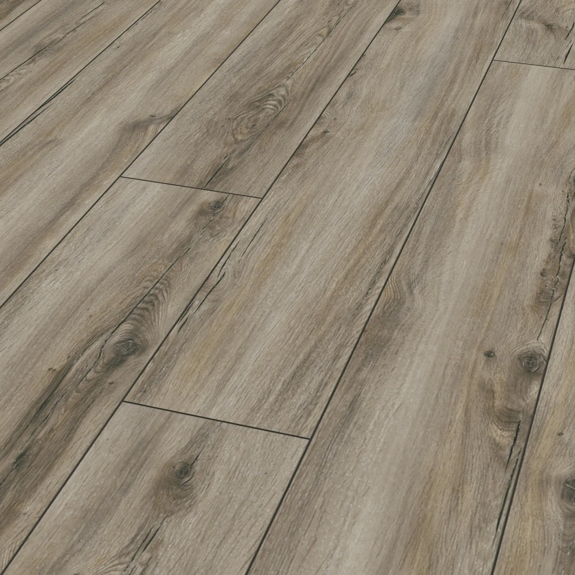 Изображение товара Ламинат Kronotex Aqua Дуб Небраска P1209 33 класс толщина 12 мм с фаской 1.32 м², цена за упаковку