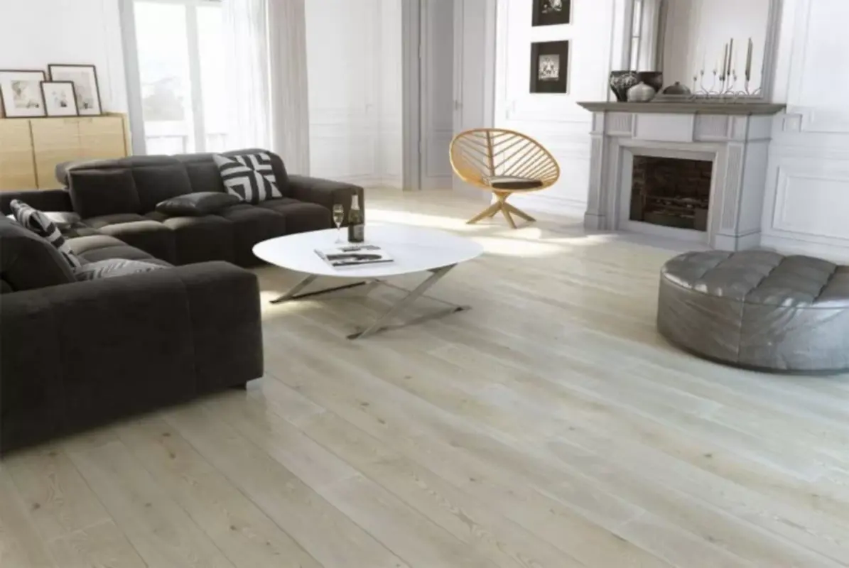 Изображение товара Паркетная доска Barlinek Ясень MERINGUE Grande 23 класс толщина 14 мм с фаской 2.77 м²