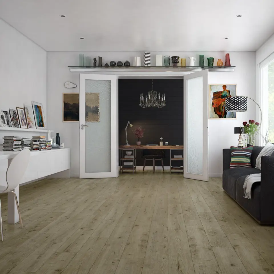 Изображение товара Ламинат Greenwald Romantica Дуб Мичиган 8 мм 33 класс влагостойкий с фаской