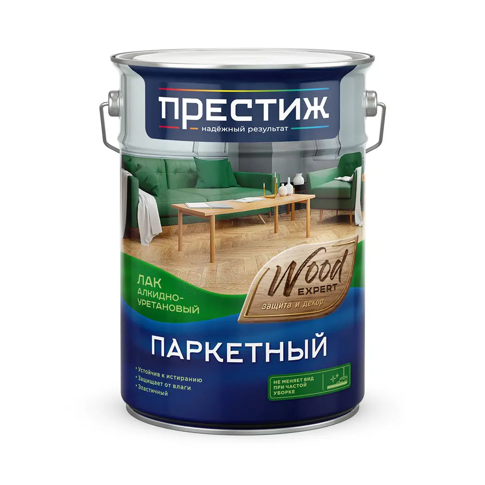 Изображение товара Лак Престиж 01-030-352-050 матовый бесцветный 5 л