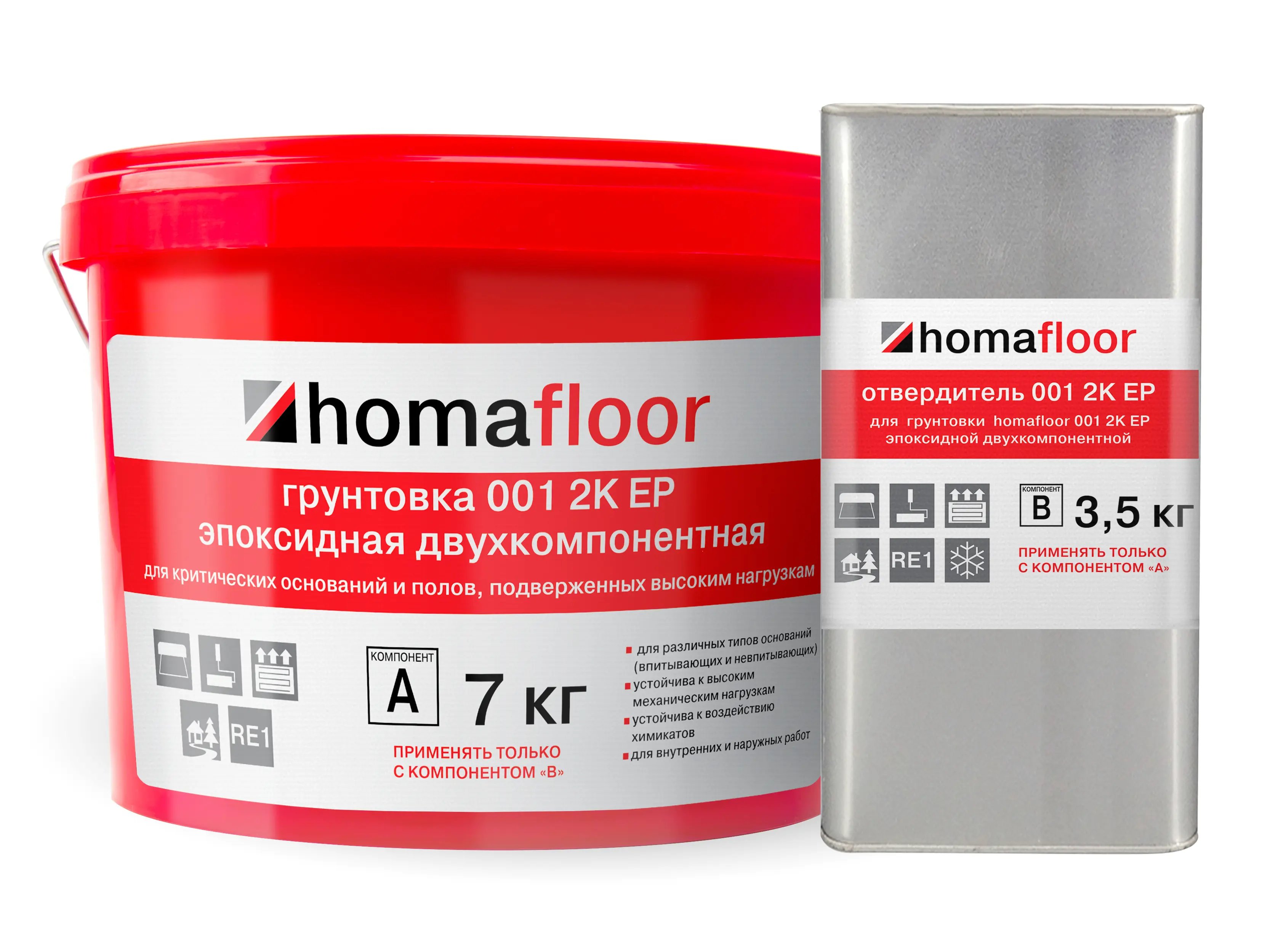 Изображение товара Грунтовка Homakoll 139123 цвет бесцветный/прозрачный 10 л