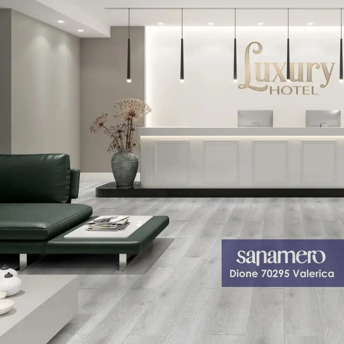 Изображение товара SPC плитка Sanamero Dione Valerica 4 мм 2.16 м² с фасками и замковым монтажом