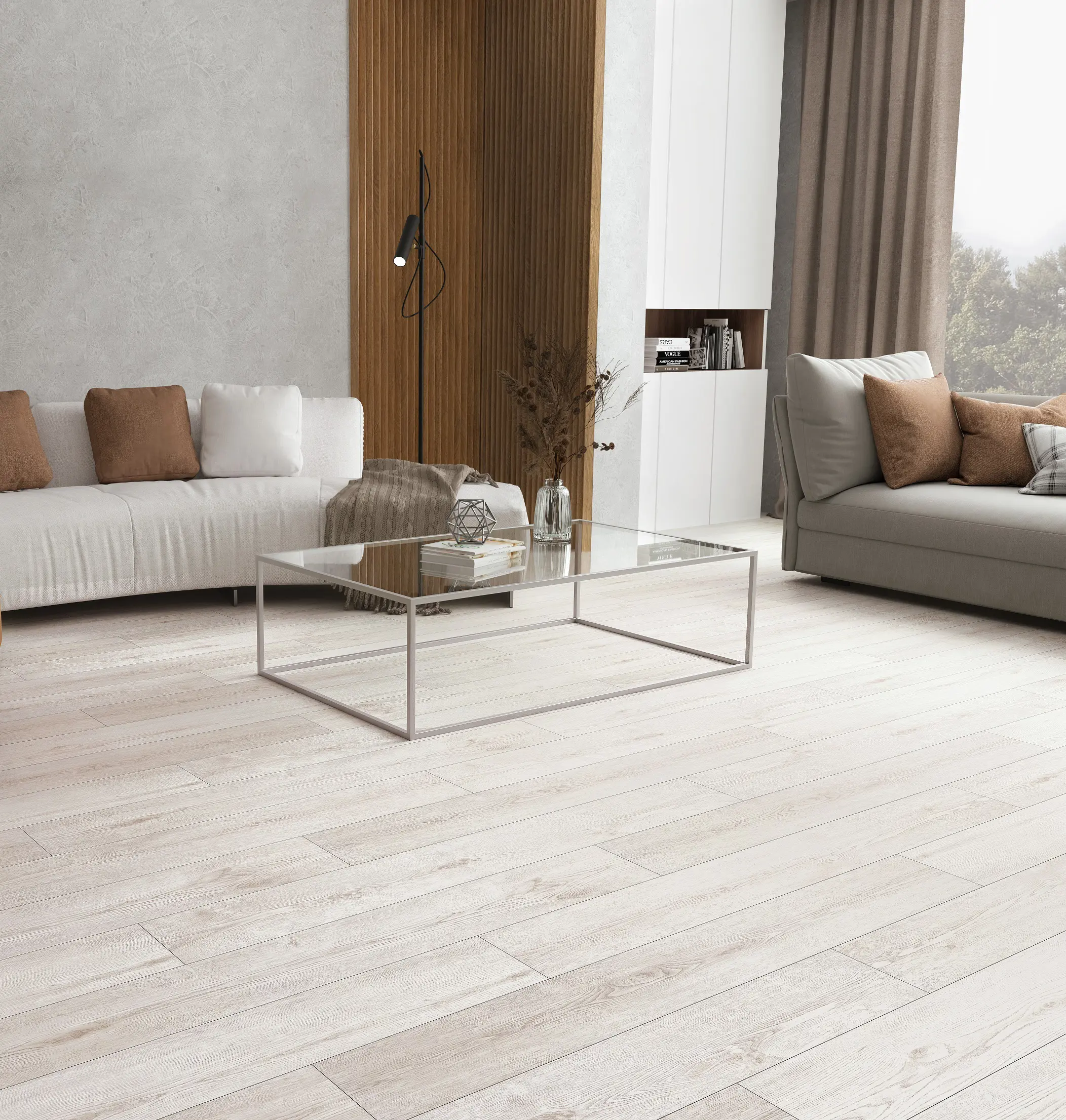 Изображение товара Ламинат Derby Style Дуб Геката 8 мм 33 класс влагостойкий с фаской 2.098 м²