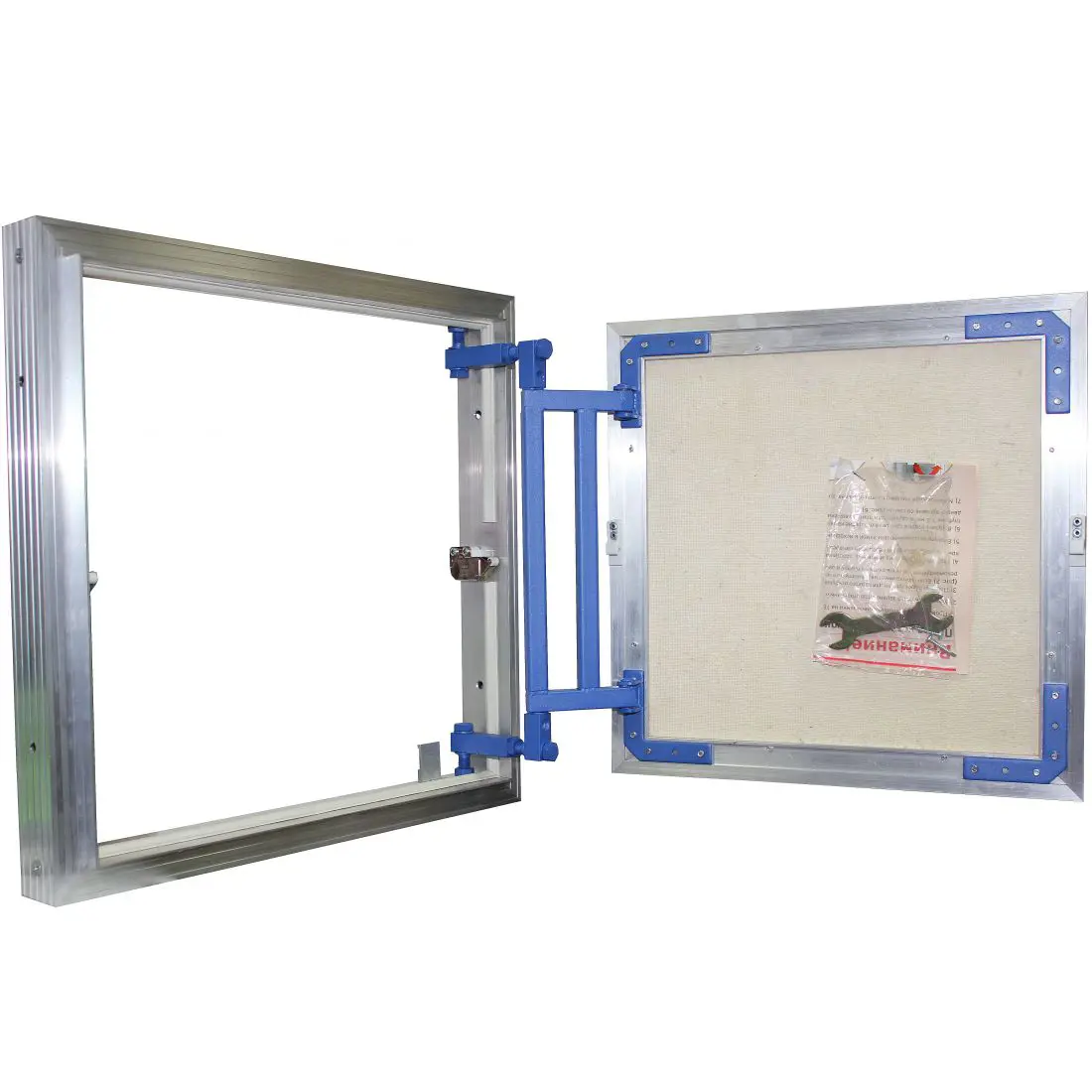 Изображение товара Люк ревизионный скрытый нажимной Lyuker AL-KR металл 40x25 см