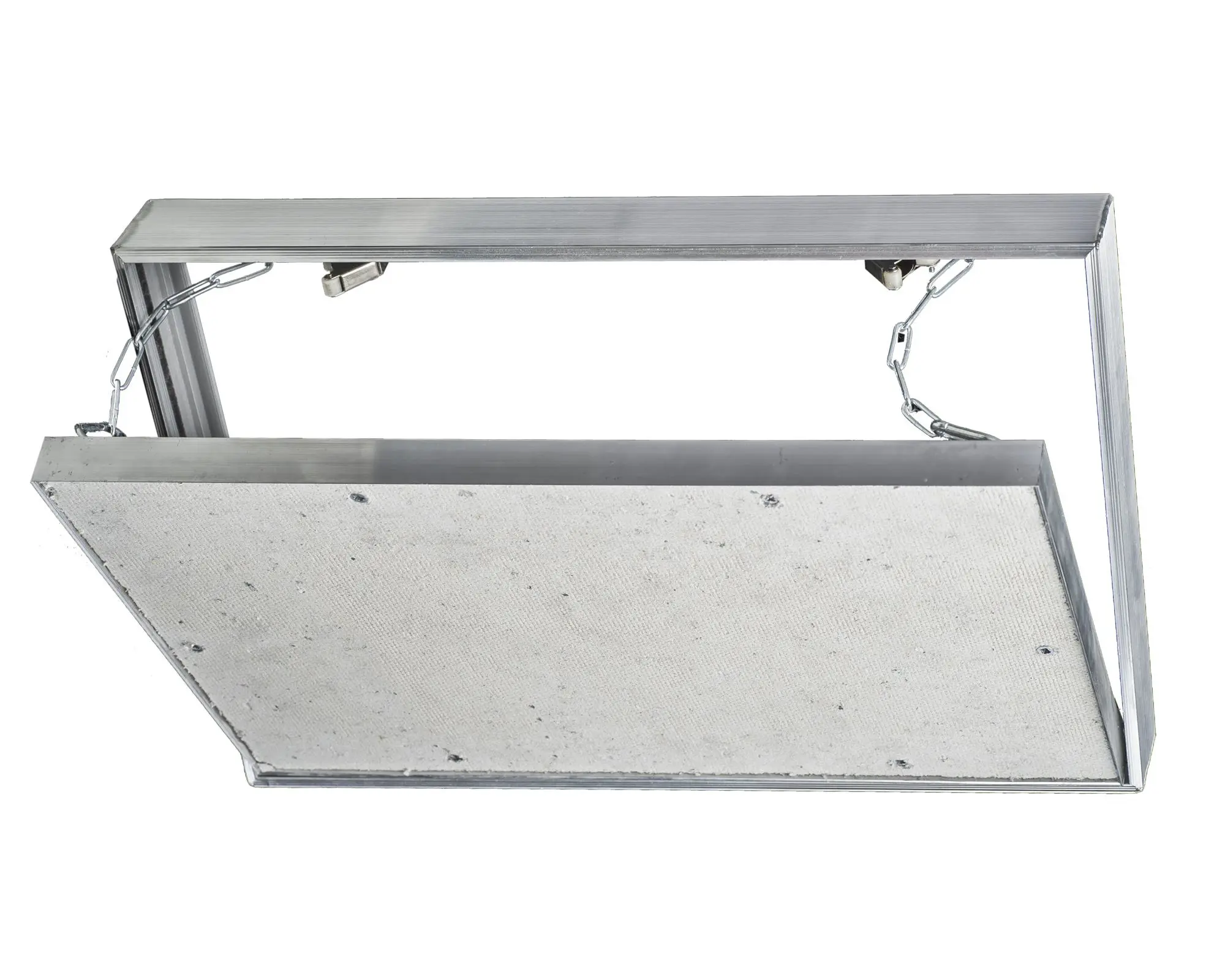 Изображение товара Люк ревизионный скрытый нажимной из алюминия 50x30 см для стен