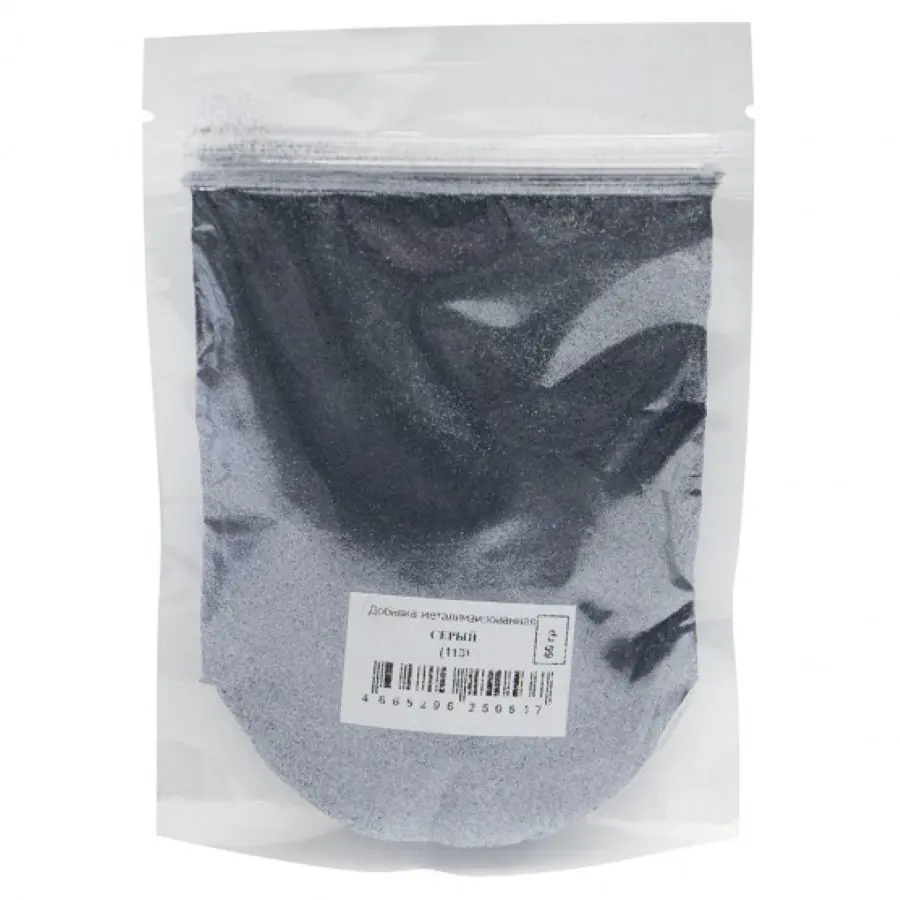 Изображение товара Металлизированная добавка 113 Серый 66 г для светоотражающих эффектов в затирке
