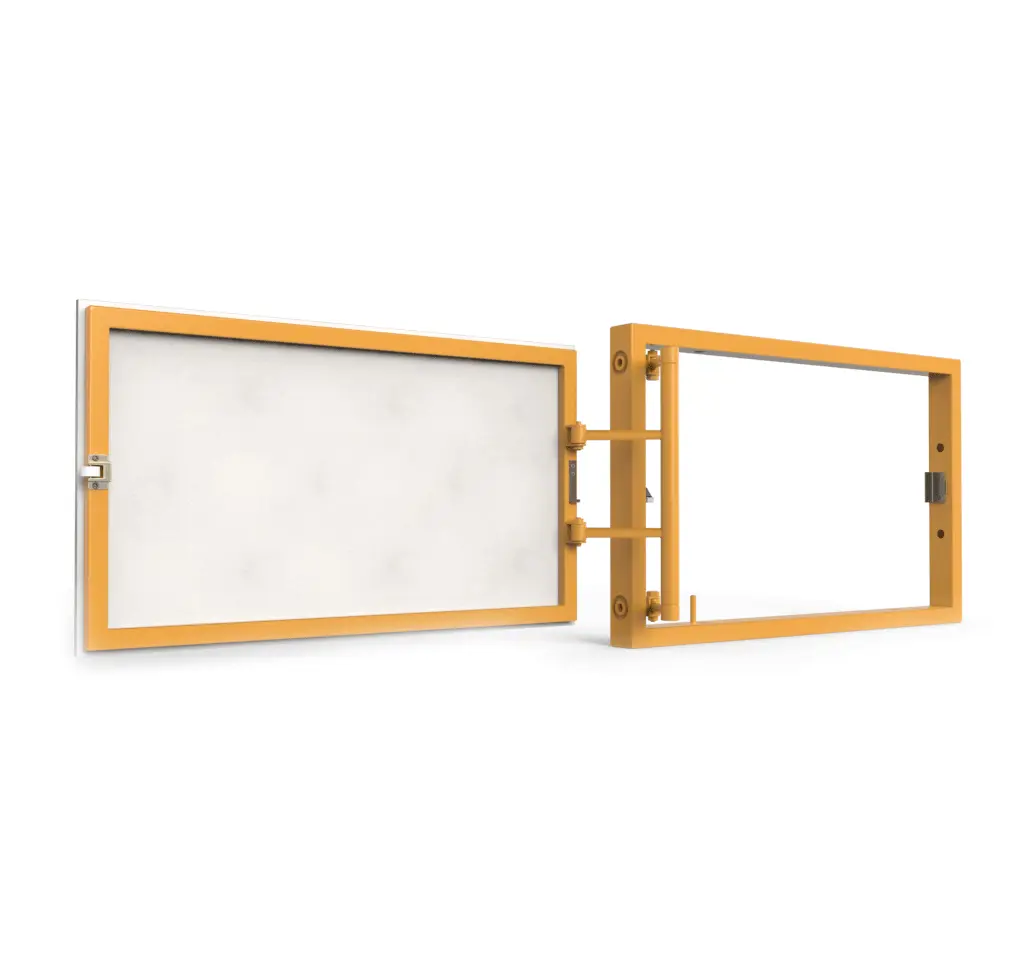 Изображение товара Люк ревизионный скрытый Delight РЗ из стали 50x40 см с механизмом нажатием