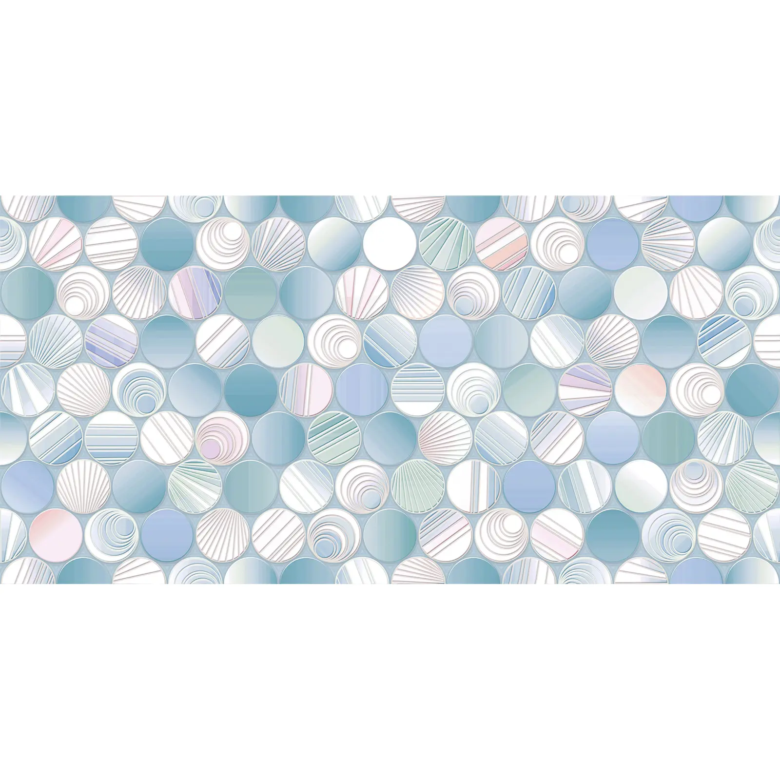 Изображение товара Настенная керамическая плитка Alma Ceramica Bolle 50x24.9 см разноцветная для стен интерьера