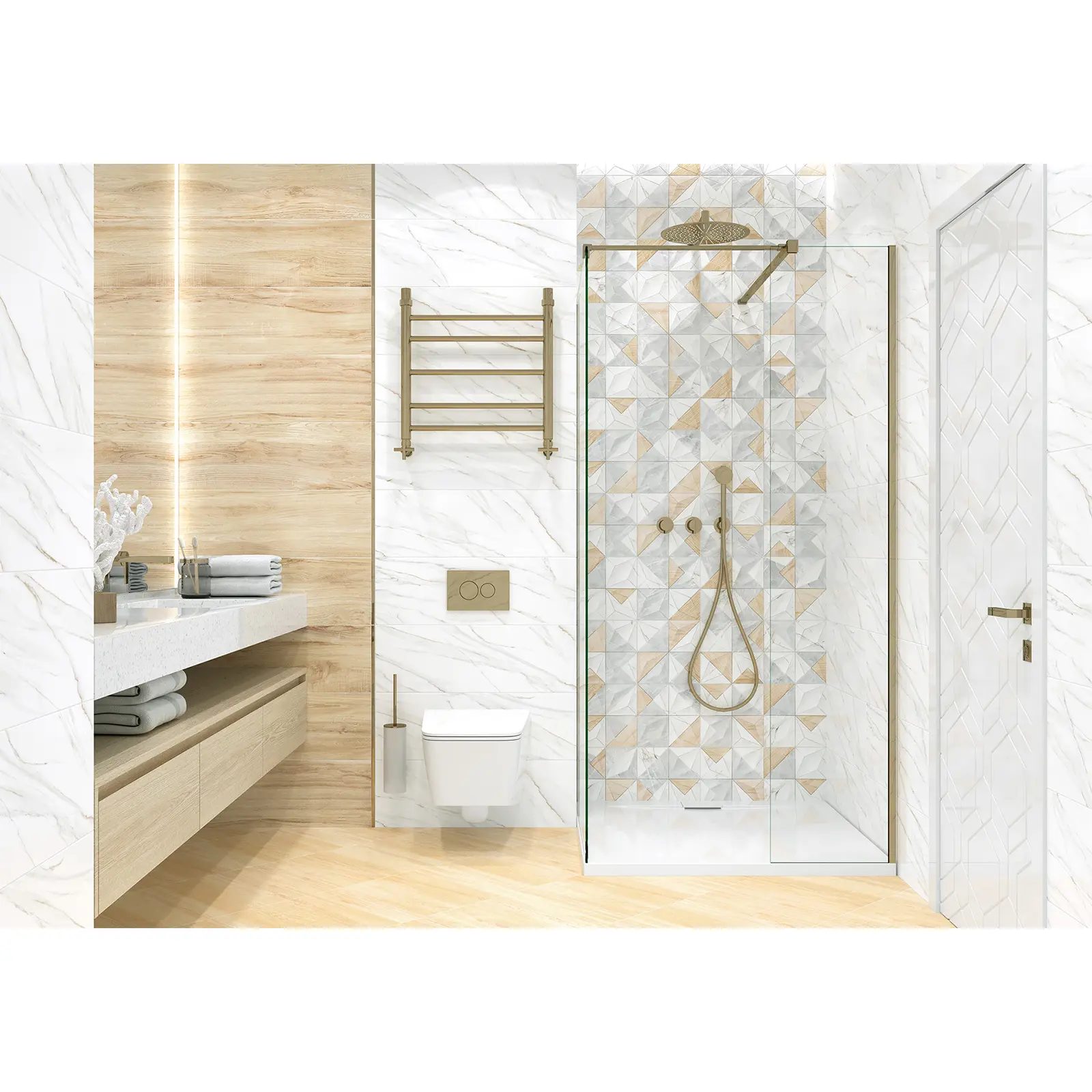 Изображение товара Плитка настенная DELACORA Canyon Color 246x740 мм для интерьера